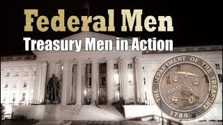 Federal Men 50s TV Crime Series Little Tin Box