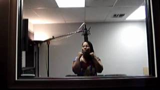 Natasha of Natasha Ministries singing Ever Wonder Why in the Studio