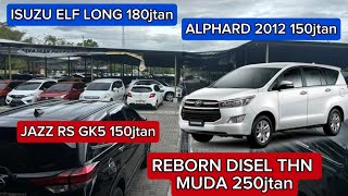 INNOVA REBORN DIESEL YOUNG YEAR 250 million CASH LATEST STOCK PRABU MOTOR