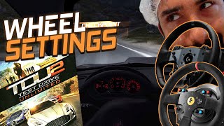 Test Drive Unlimited 2 WHEEL Settings FOR Logitech & Thrustmaster!