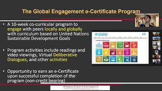 Global Engagement e-Certificate Co-curricular Program