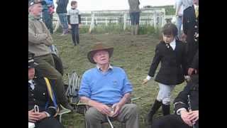 HAWICK LEGENDS: Singers Viv Sharp and Henry Douglas