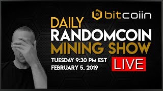 RandomCoin Mining Show LIVE! ⛏ - Bitcoiin2Gen (B2G) - Ethash