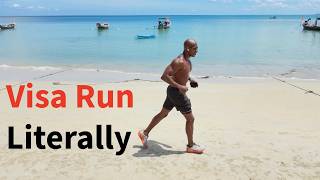 Visa Run Literally
