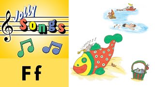 Jolly Phonics Letter F Song | ABC Song |  Phonic Song |  Jolly Letter Songs