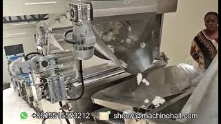 Línea de producción de chips de yuca