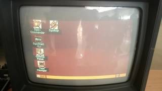 Loading Space Moves Demo from Symbos on Amstrad CPC 464