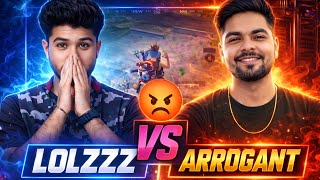 🥵 LOLZZZ vs ARROGANT 🔴 LIVE FIGHT | 1v1 Clash | Full Match + Rage Moments