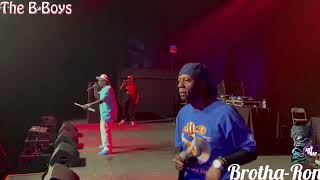 THE B. BOYS - DONALD D & BROTHER B  THE ART OF RAP TOUR PHILLY