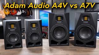 Adam Audio A4V vs A7V: Which One is Right for Your Studio?