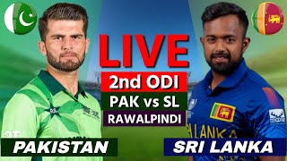 PAKISTAN vs SRI LANKA, 2nd ODI Match | PAK vs SL Live | Scores & Commentary
