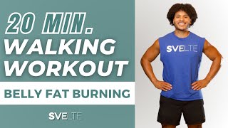 20 Min Walking Workout | Belly Fat Burning