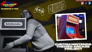 I Built a Nintendo Style Arcade Cabinet | Studio ShowBiz Entertainment