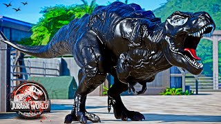 Big VENOM Rex vs Spider-Man, The Flash, Green Lantern, Iron Man Superhero Dinosaurs Fight