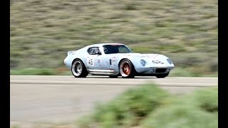1964 Shelby Daytona Coupe 140mph class, 2024 Nevada Open Road Challenge, link to more videos below