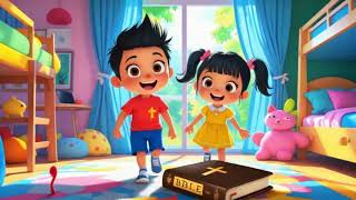 நோவா எஸ்தர் தாவீது யோபு | Tamil Christian Kids Song | Bible Heroes Song | Sunday School VBS Song