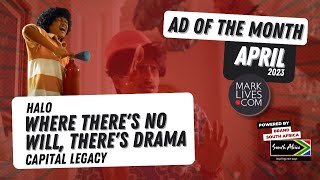 MarkLives #AdOfTheMonth Apr 2023: Capital Legacy's Where there's no will, there's drama • Halo