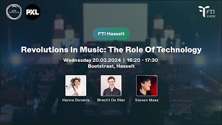 Power of Music panel: AI, Immersive Technologies and Music Education (Live at FTI Hasselt 2024)
