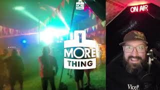 POV: You're trying to film a tune in the rave but there's a man in the way,  chatting on his shoe!