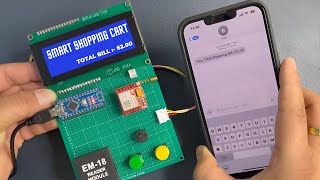 New Generation Smart Shopping Cart Using Arduino & GSM Module | Automatic Billing System