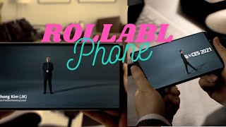 LG started with Rollable Phone at CES2021 & ended with Rollable at Press Conference #LGRollable