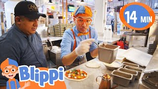 🍕 Blippi’s Ultimate Pizza Party! 🎉🍅 Learn How to Make Pizza for Kids | Blippi