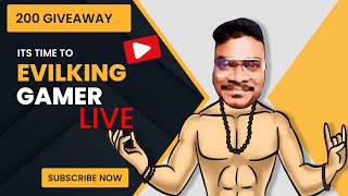 EvilKingGamer 106 LIVE from Guntur - Your #1 Guide to Everything BGMI! 200 Giveaway