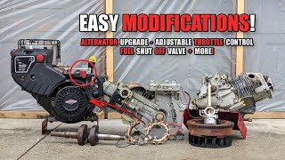 Modifying a Briggs and Stratton 1350 Snow Series Engine