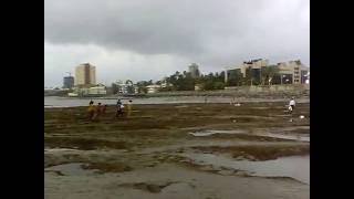 Dadar Chowpatty At The Time Of Low Tide