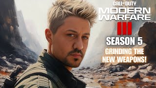 🔴 LIVE☢️MWIII Season 5 New Weapon Grind!