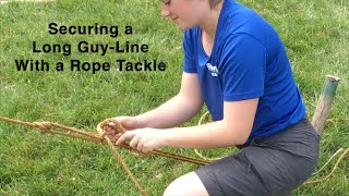 Scouting America: Rope Tackle at the Summit - Quick Demo