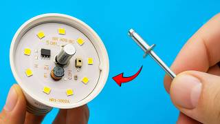 Never Buy New LED Bulbs! Just Use This Trick and Old LED Bulbs can be Revived