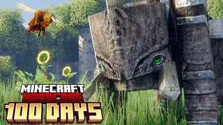 Surviving 100 Days in HYPER Realistic Hardcore Minecraft