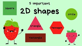Naming Shapes 2D INTERACTIVE FOR KIDS
