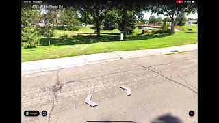 Epple park Disc Golf Course Street View to Live walk up