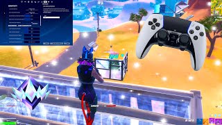CONTROLLER DEMON 😈 + *NEW* BEST Controller Settings For Fortnite CHAPTER 6! (PS4/PS5/XBOX/PC)
