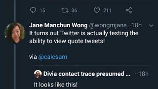 Twitter Testing Quoted Retweet Counts | Tech News