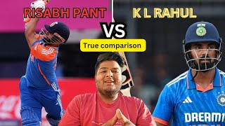 Rishabh Pant vs KL Rahul comparison! who should be India's 1st choice wk | Rahul Goyal