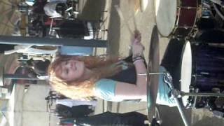 Female Drummer Lauren Benson