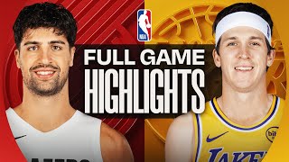 TRAIL BLAZERS at LAKERS | FULL GAME HIGHLIGHTS | October 27, 2025