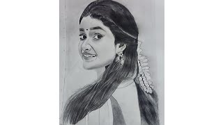 Keerthi suresh live art | actress keerthi suresh | @mr.dliveart6117#drawing #trending #viral #youtube