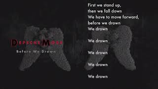 Depeche Mode - Before We Drawn  (Karaoke)