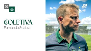 🎙️ COLETIVA | Cascavel 1x1 Coritiba | Entrevista com o técnico Fernando Seabra.