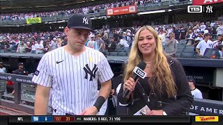 Ben Rice talks about big win in series finale vs Toronto