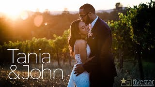 Tania and John Taylor's Wedding Film - 5 Star Wedding Films and Photography
