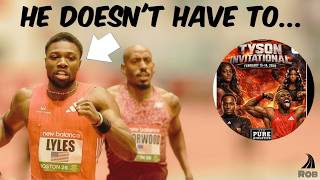 Noah Lyles is Taking an Unnecessary RISK… and it could Break the World Record?! || Tyson Invite 200M