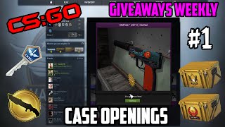 WHAT WILL I GET? CSGO CASE OPENINGS w/ Whacky #1