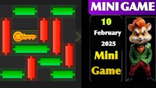 10 February Hamster Mini Game puzzle solution || Today Hamster Mini Game