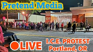 LIVE Coverage: Protest At ICE Facility - Portland, OR