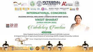 Valedictory | International Congress | ARISA-VBCON 2025 | UPCAR & IIAST,Integral University, Lucknow
